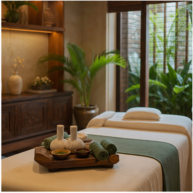 Không gian phòng spa thư giãn