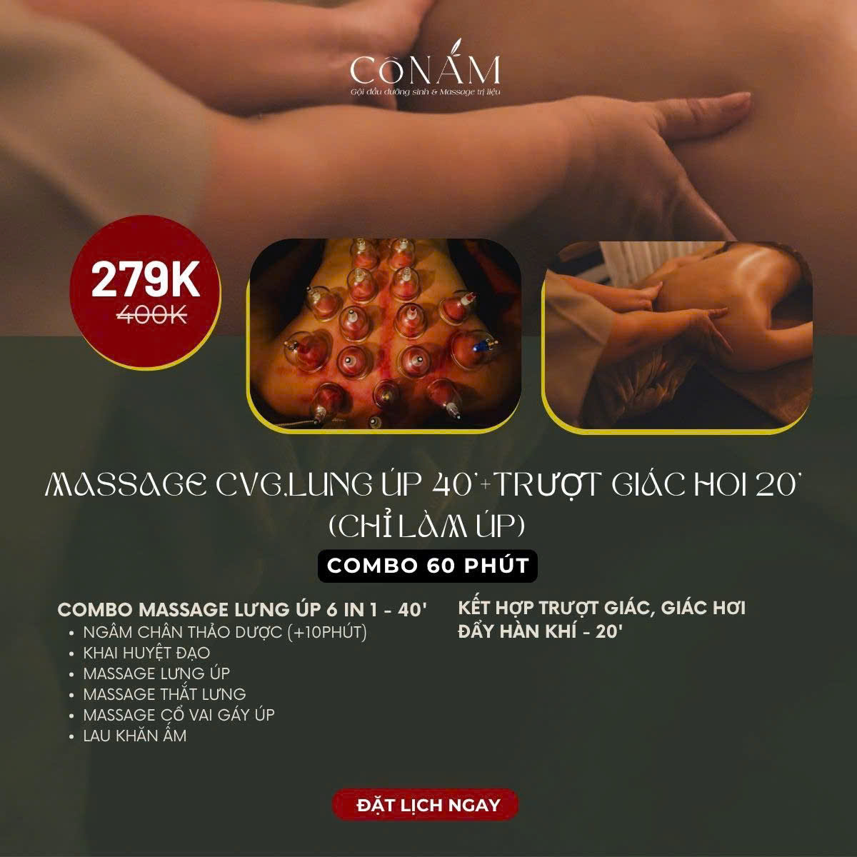 Ưu đãi dịch vụ Cô Năm Spa 3