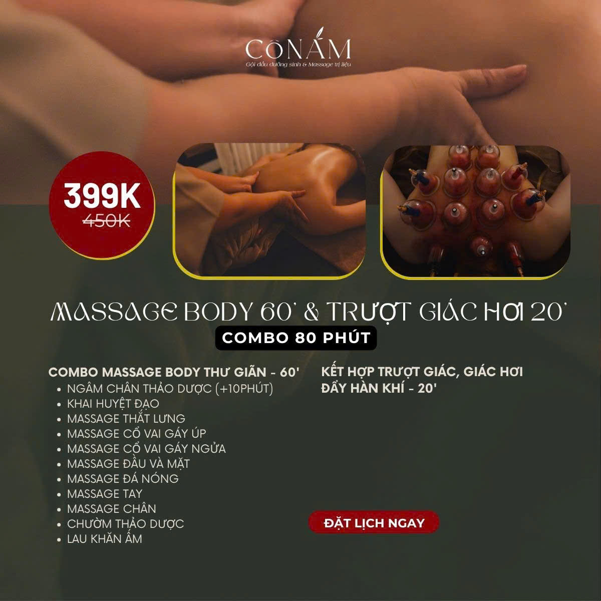 Ưu đãi dịch vụ Cô Năm Spa 4